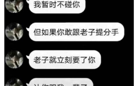 可能觉得自己是霸道总裁吧