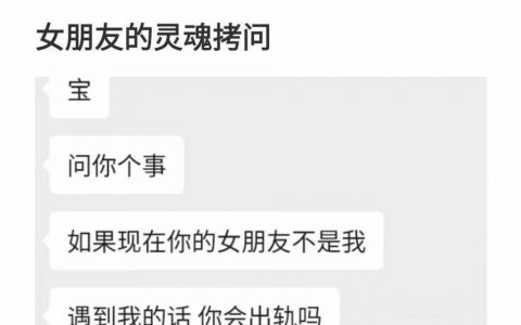 你就说：不会出轨，可能会卧轨